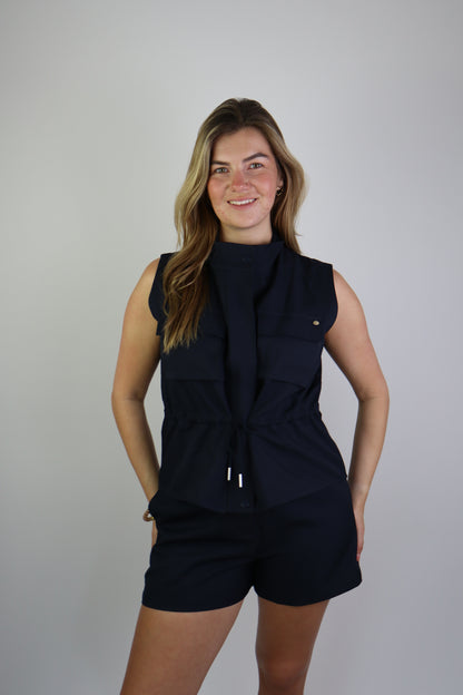Alicia Gilet Ambika Navy