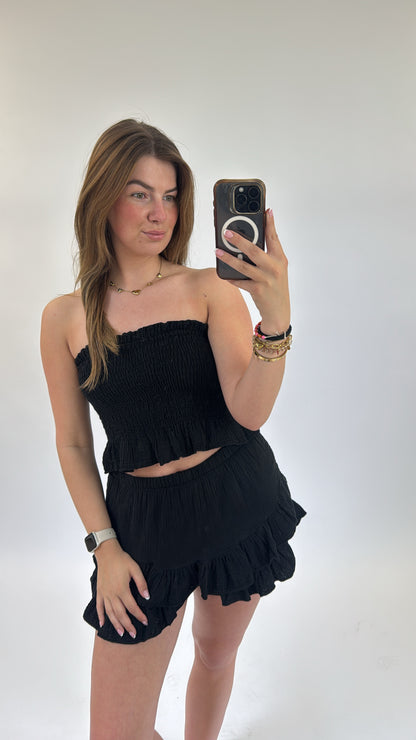 Giulia Two Piece Set Black