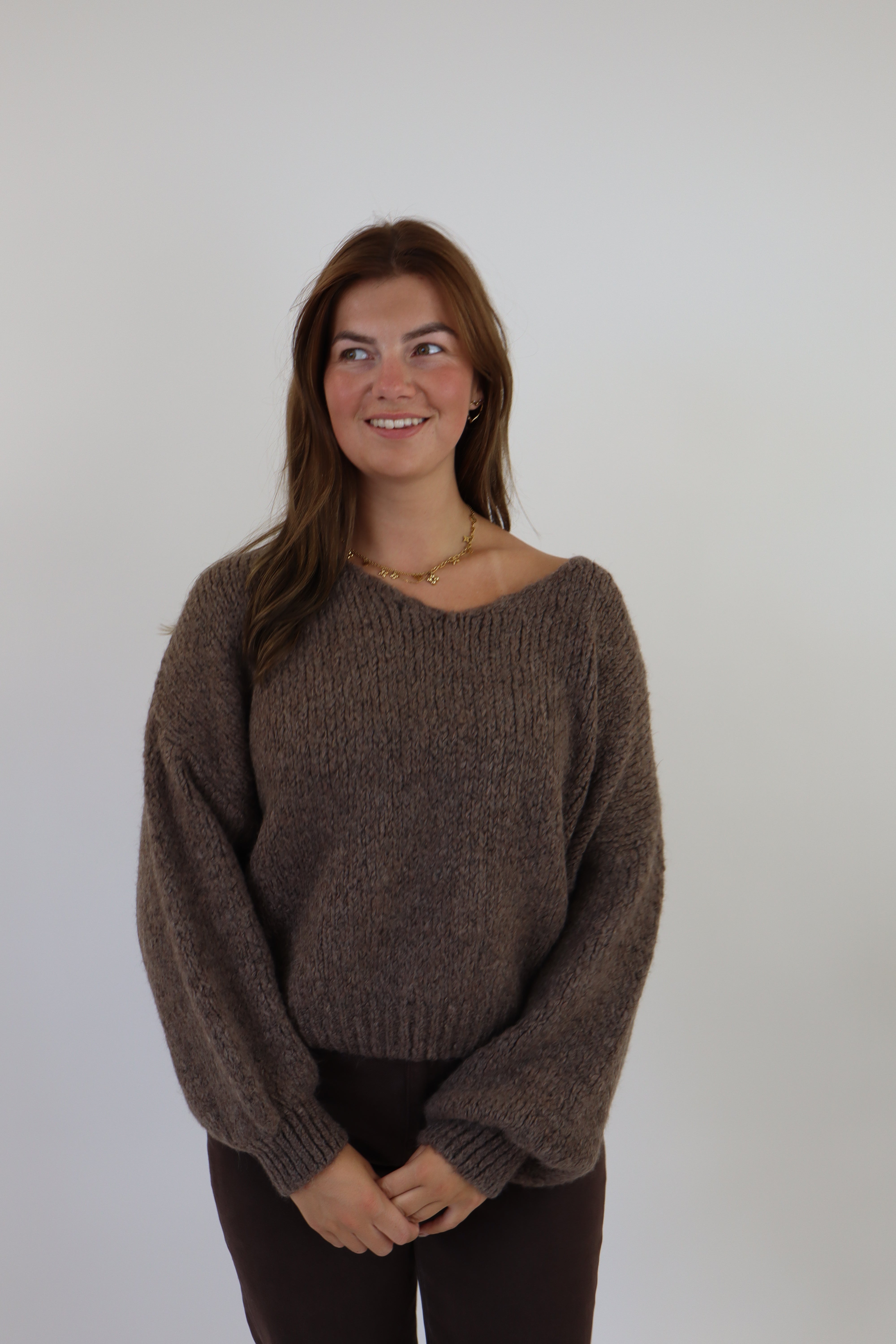 Soof Sweater Brown