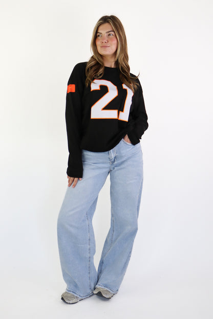 21 LONGSLEEVE BLACK
