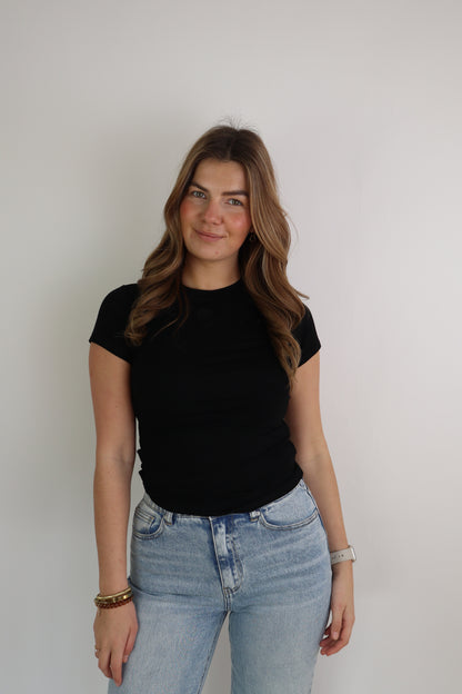 Carmen Logo Tee Black
