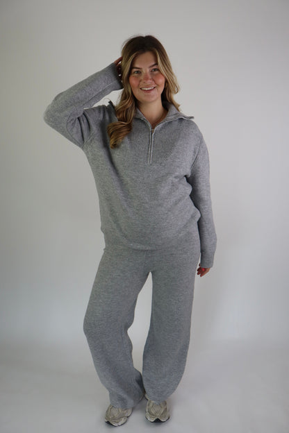 Lina Two Piece Set Grey