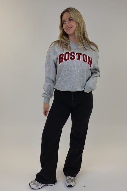 Suzan Wide Leg Jeans | Zwart W3368