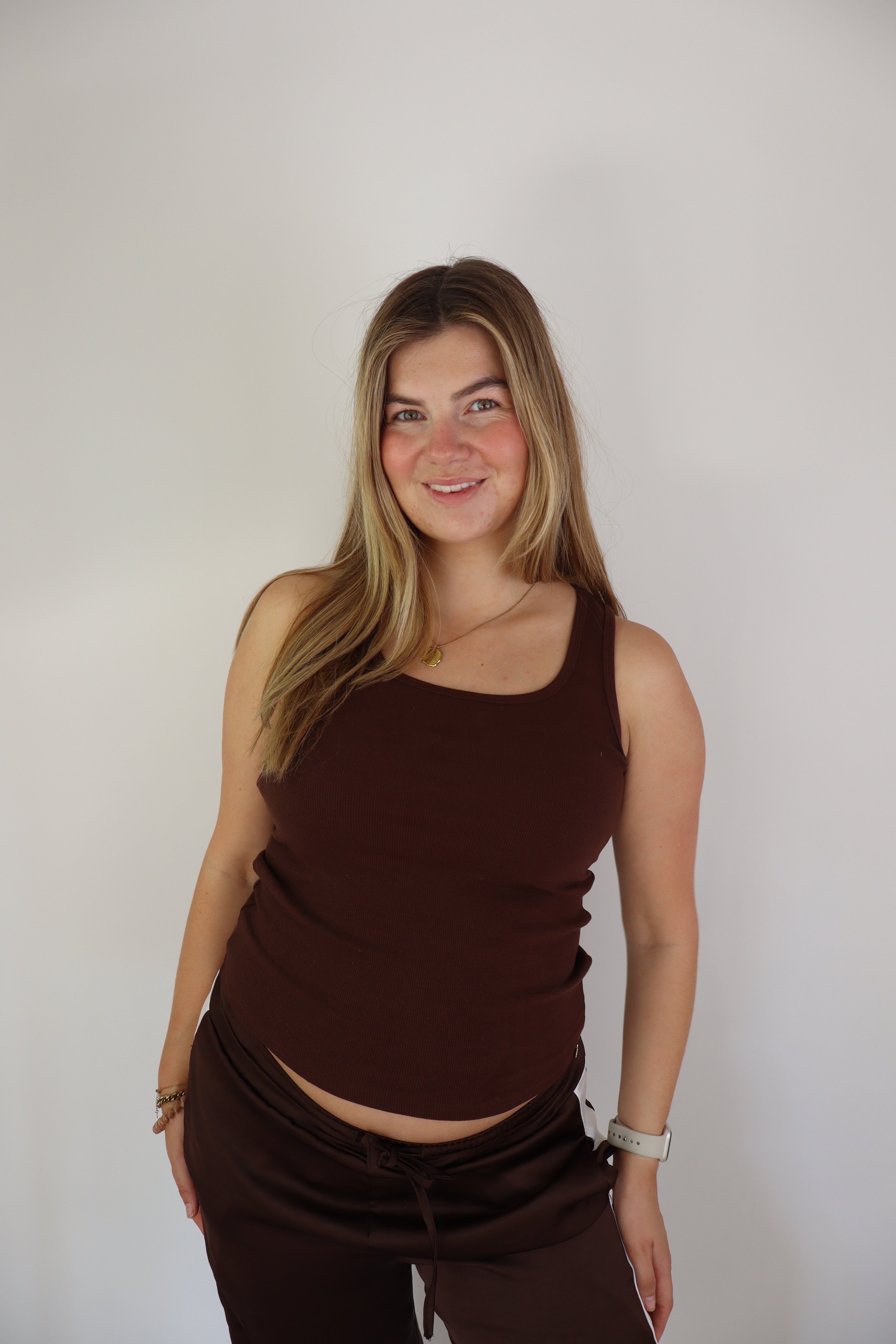 Ambika Essential Top Brown