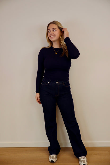 Madelon Tall Wide Leg Jeans W3616-17 - Dark Denim