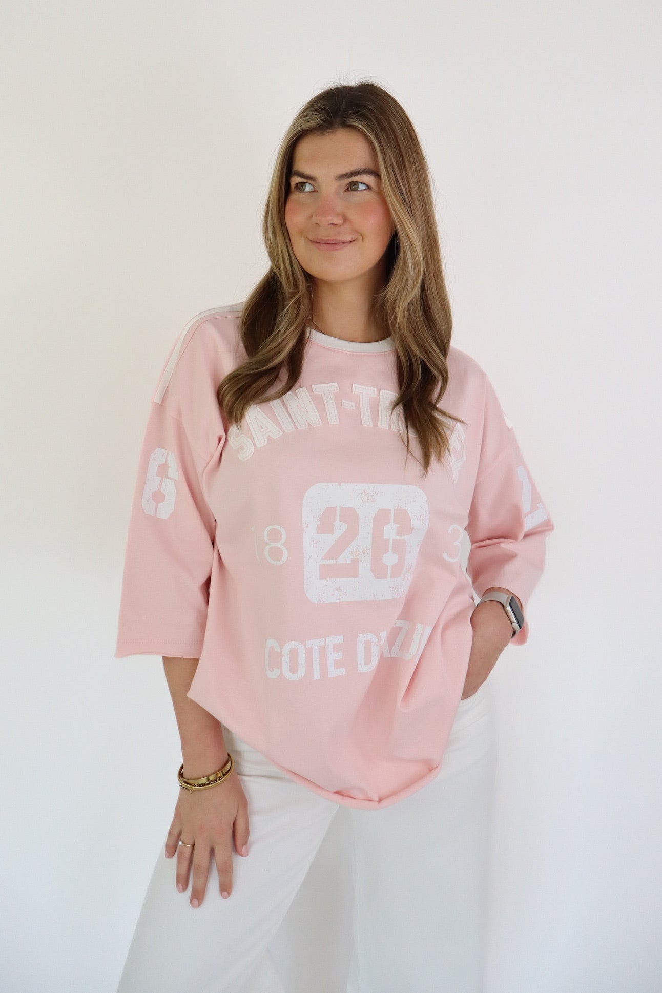 SAINT-TROPEZ T-SHIRT PINK
