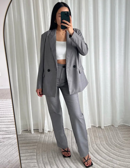 Calista Blazer Grey
