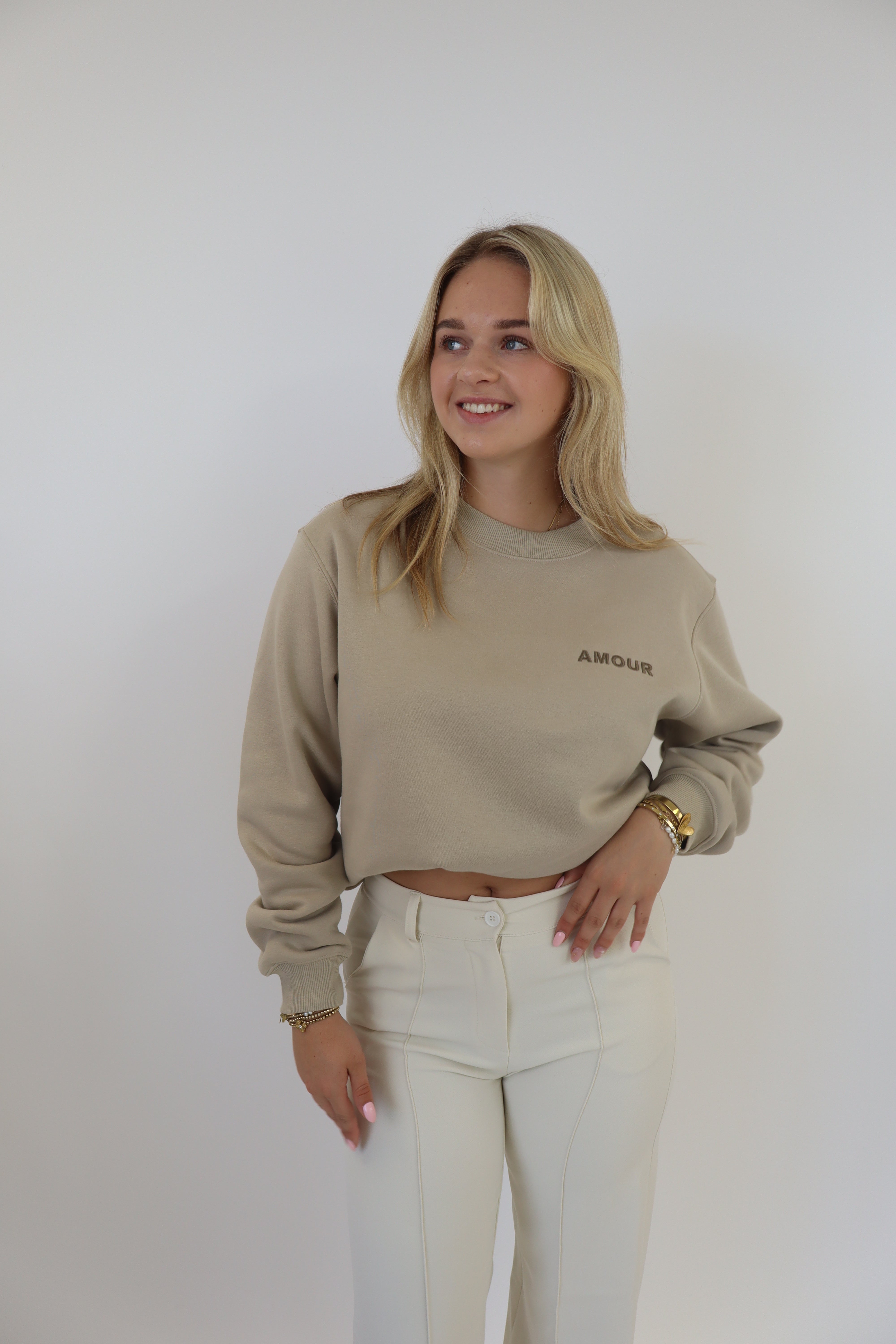 Amour Sweater - Taupe
