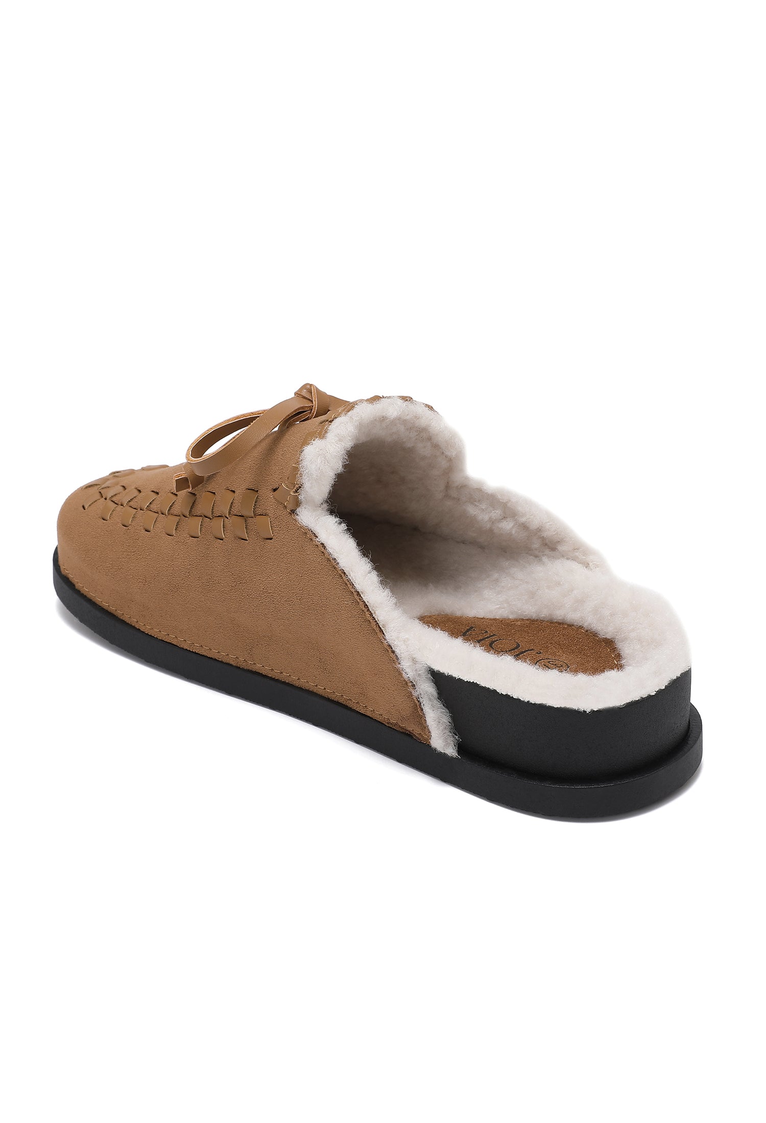 Fluffy Loafers Camel