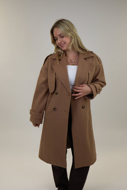 Benthe Trench Coat | Camel
