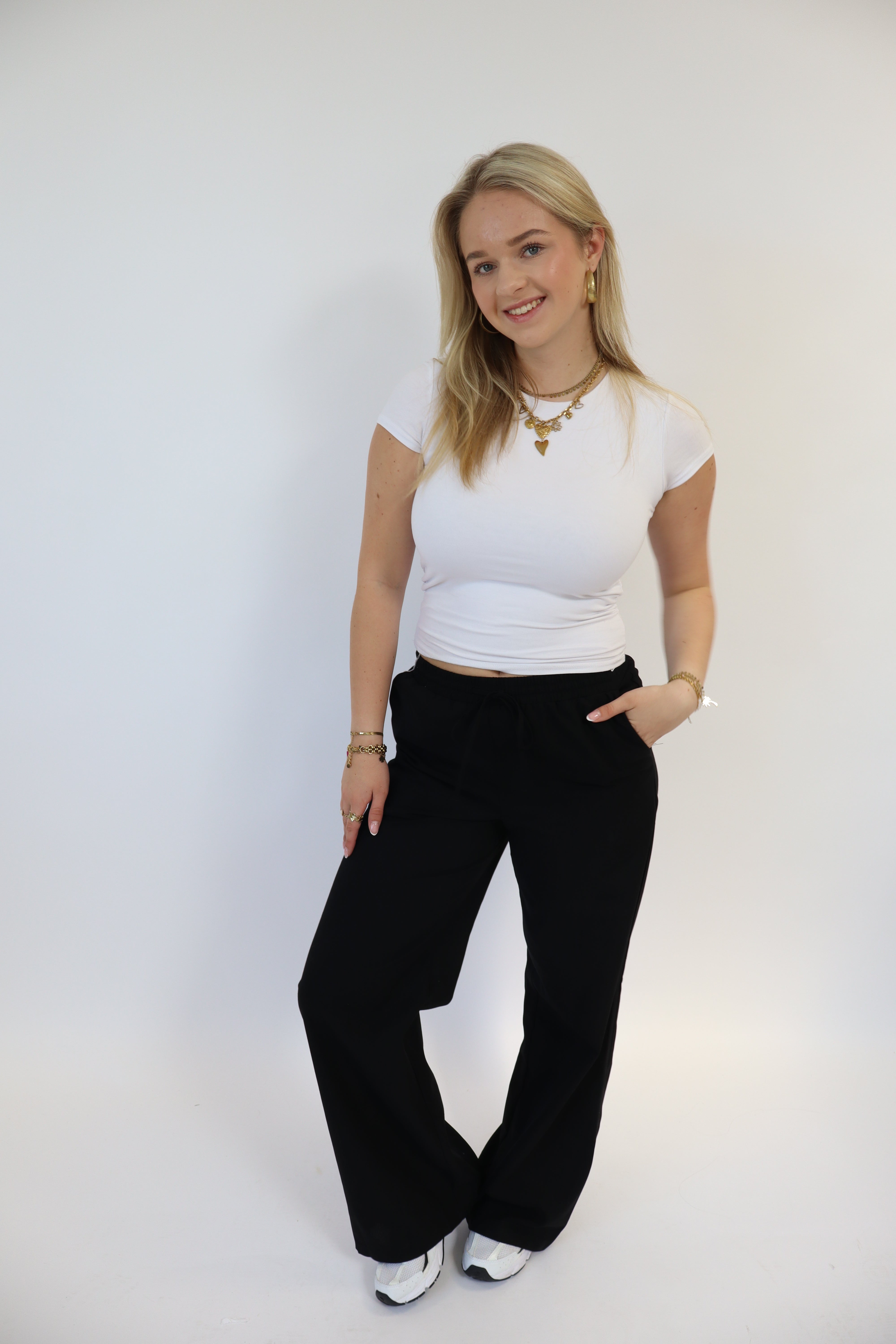 Linnen Pants Black