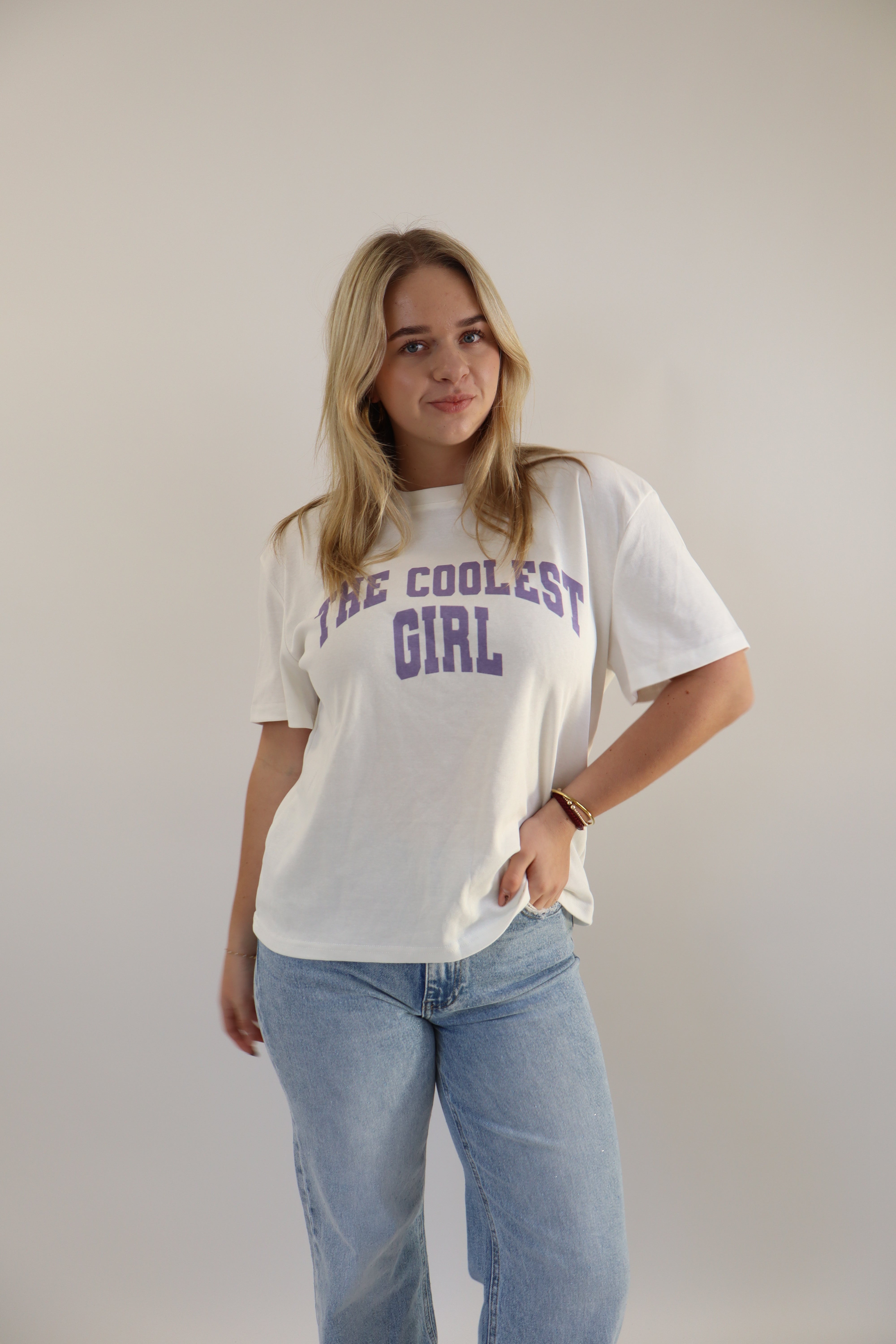 Coolest Girl Tee Lila