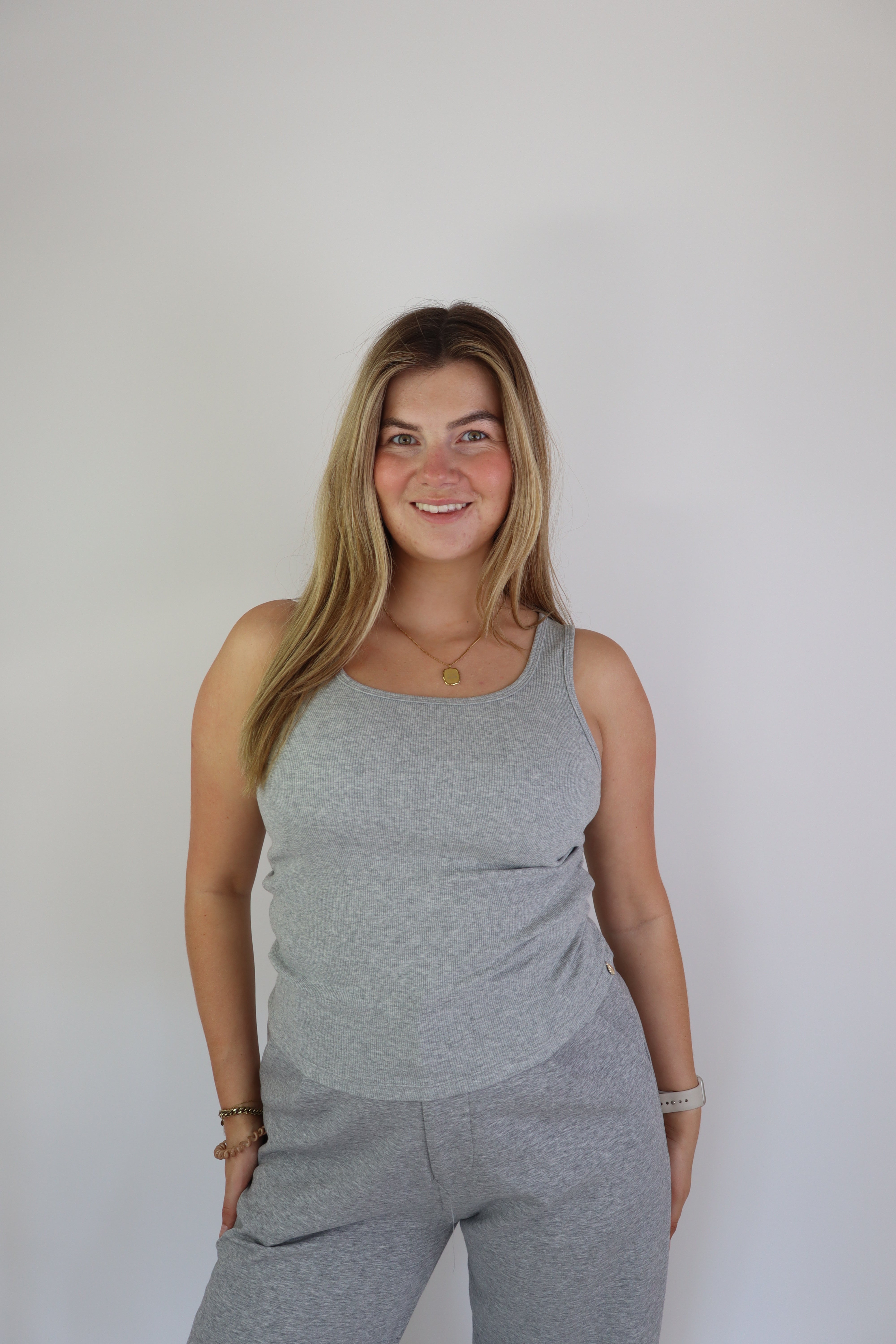 Ambika Essential Top Grey