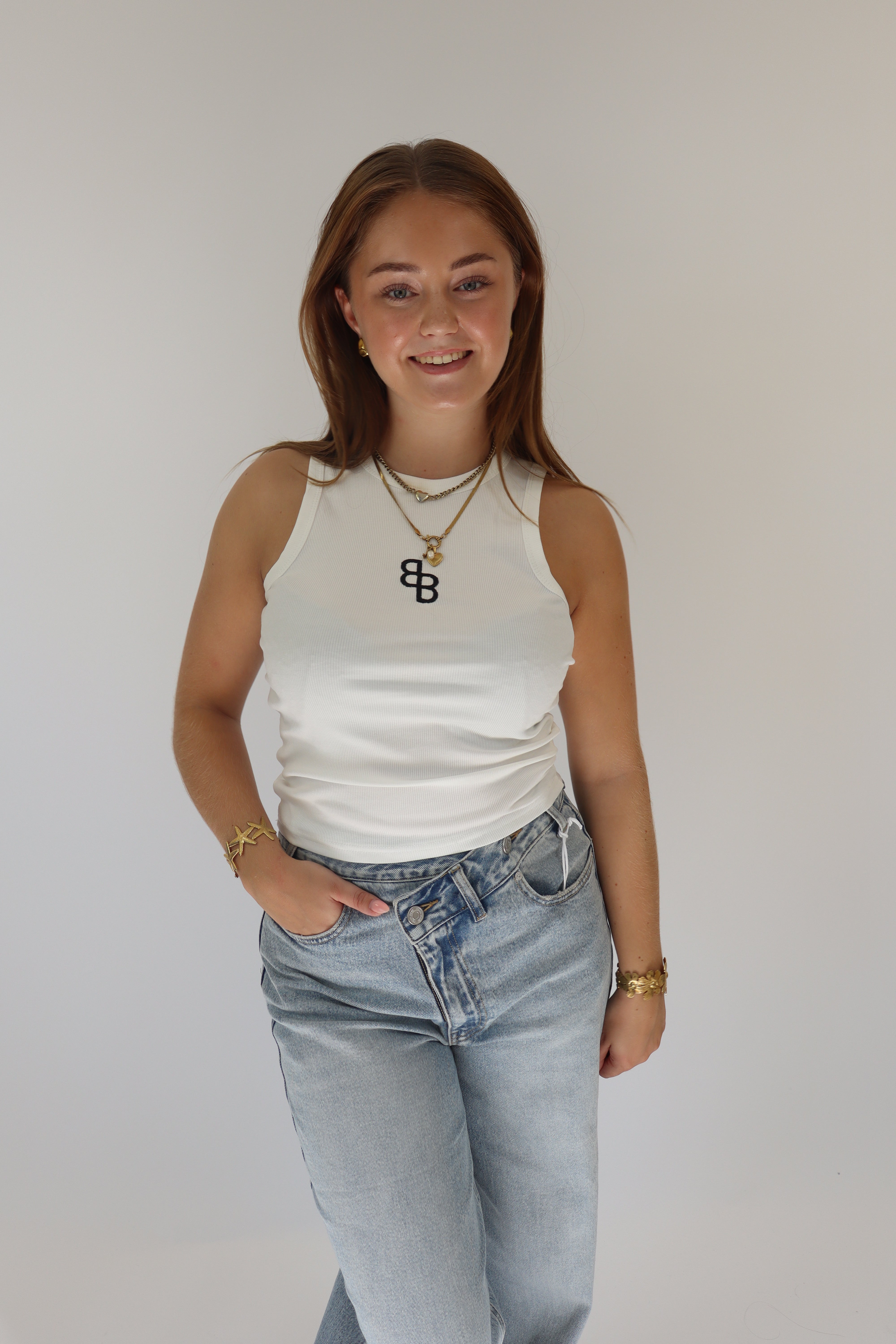 Britt Basic Top Wit