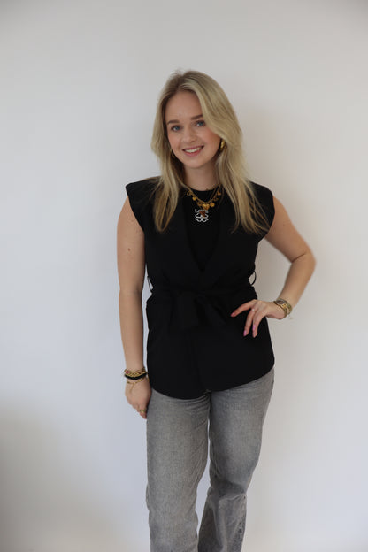 Kylie Gilet Black
