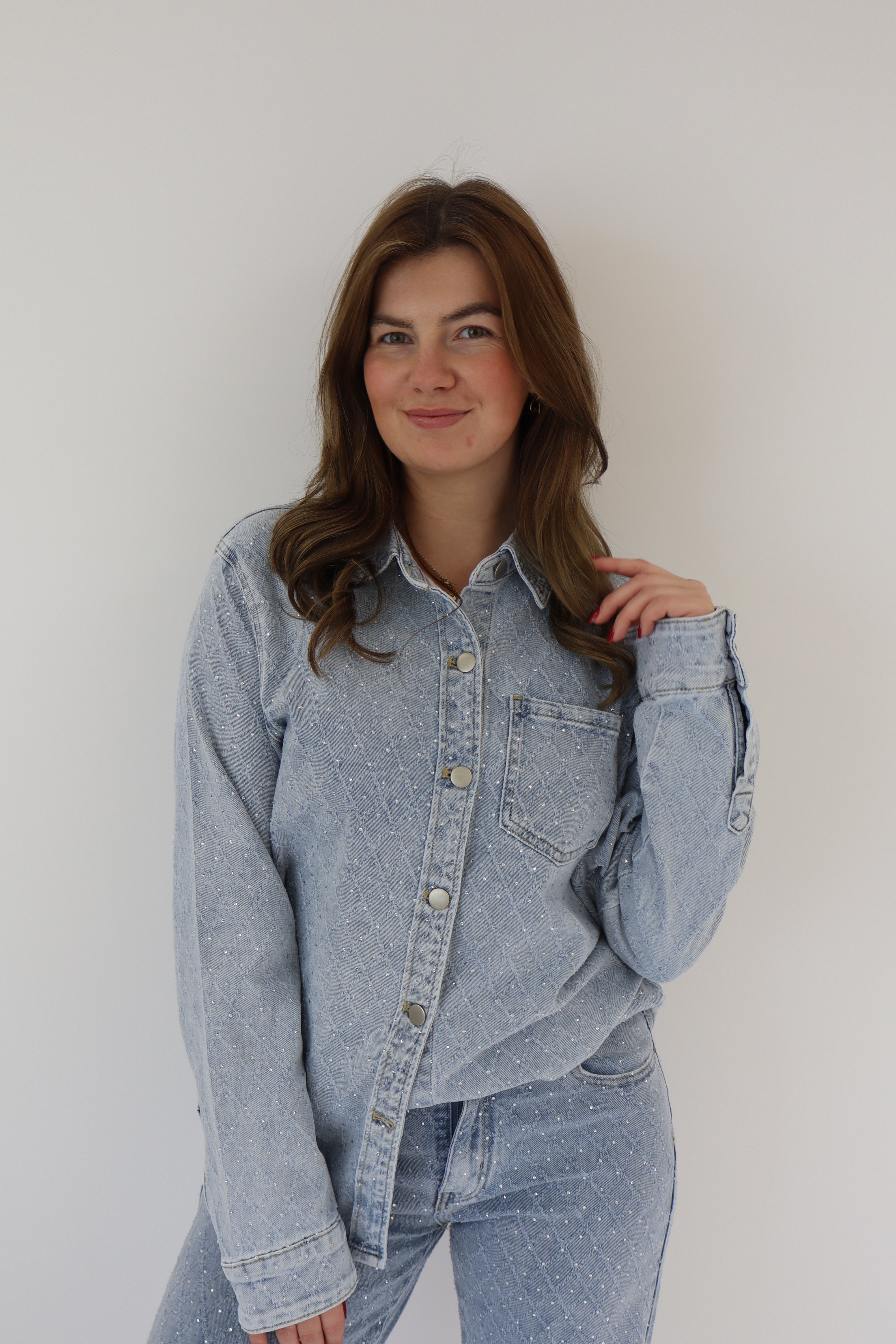 Glitter Jacket Denim
