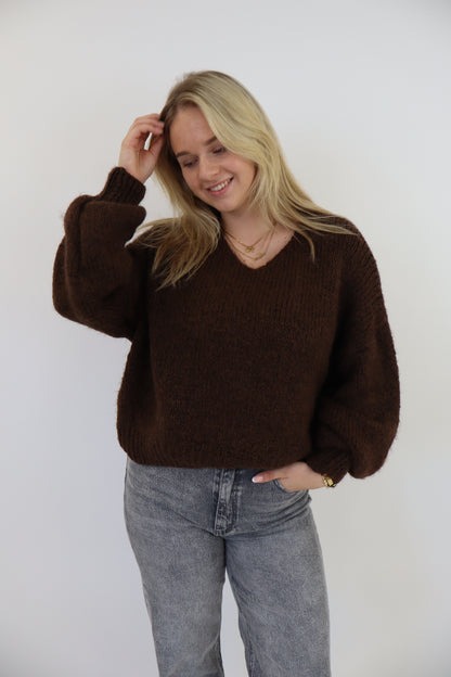Soof Sweater Dark Brown