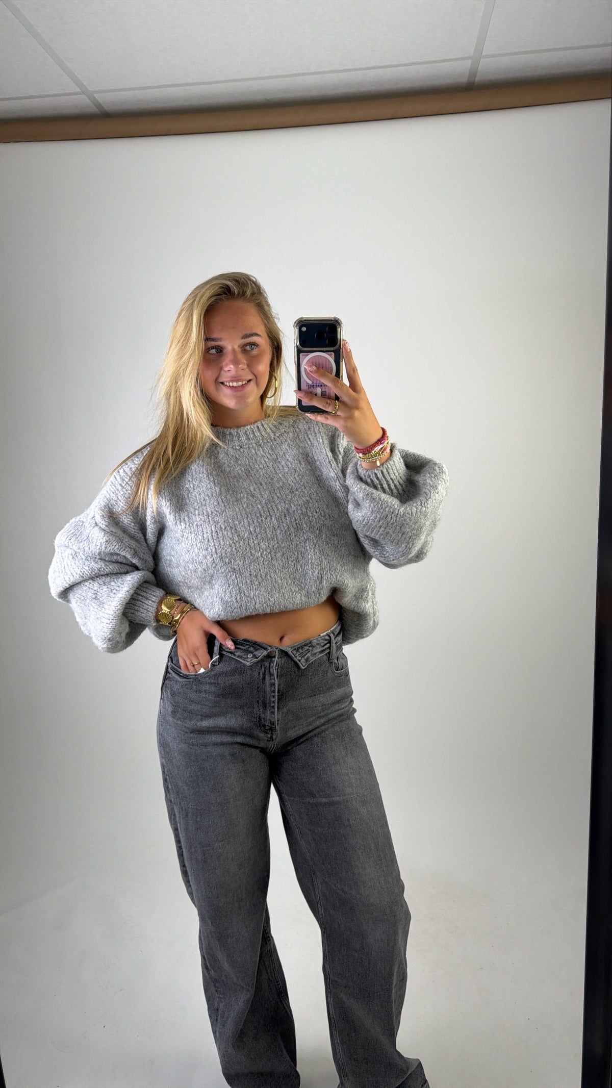Mae Sweater Soft Grey