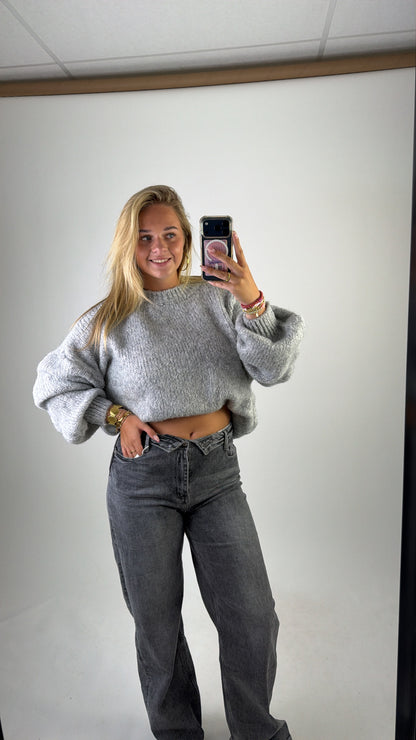 Mae Sweater Soft Grey