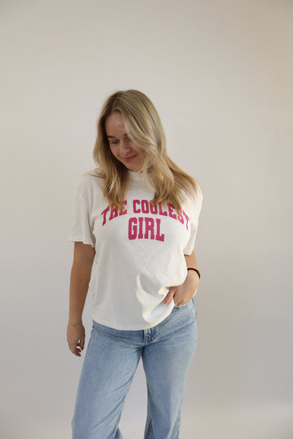 Coolest Girl Tee Fuchsia