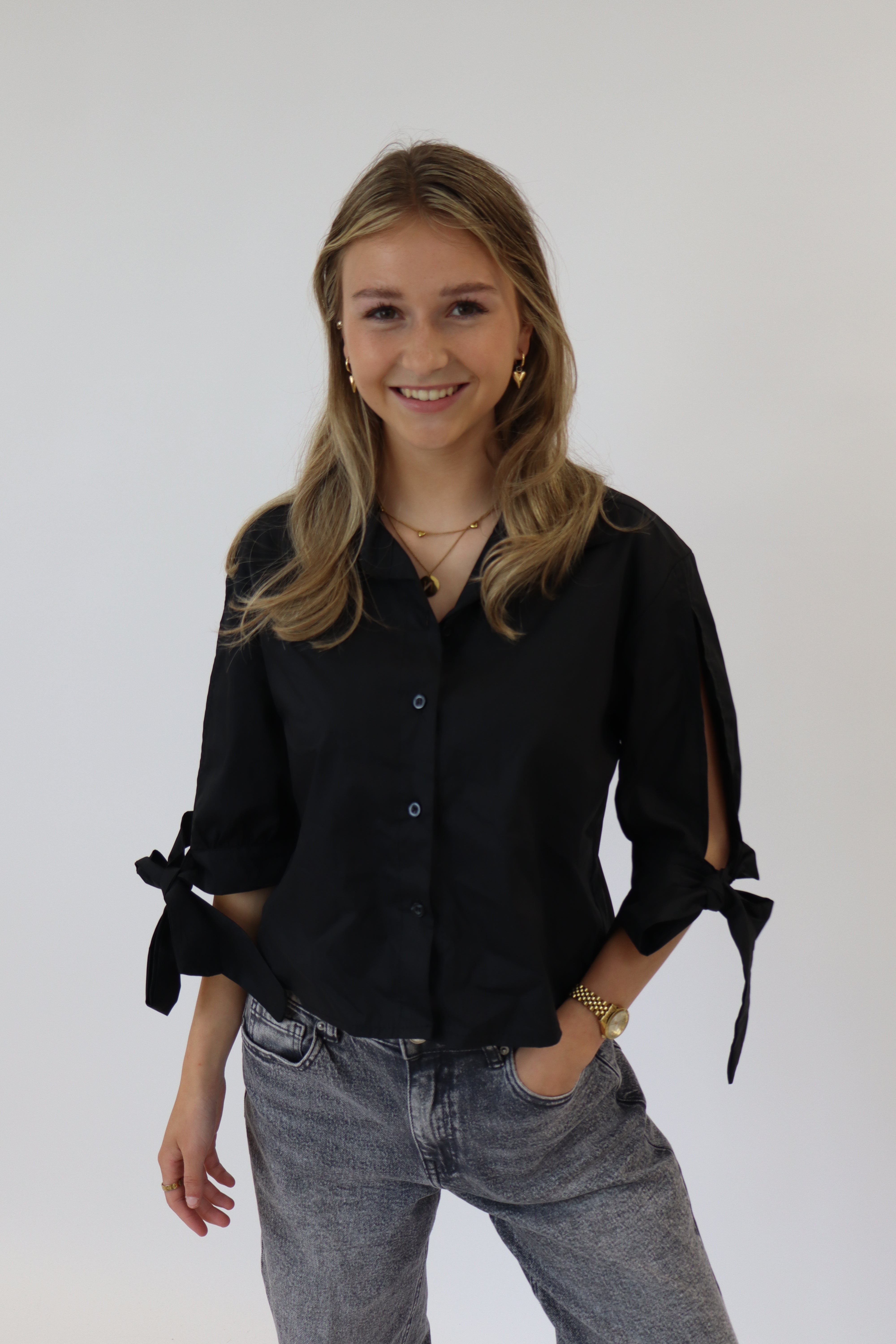 Blouse Danee Zwart
