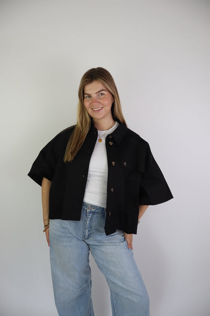 Lara Trench Coat Zwart