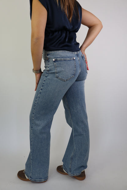 Martha Wide Leg Jeans W3368-7
