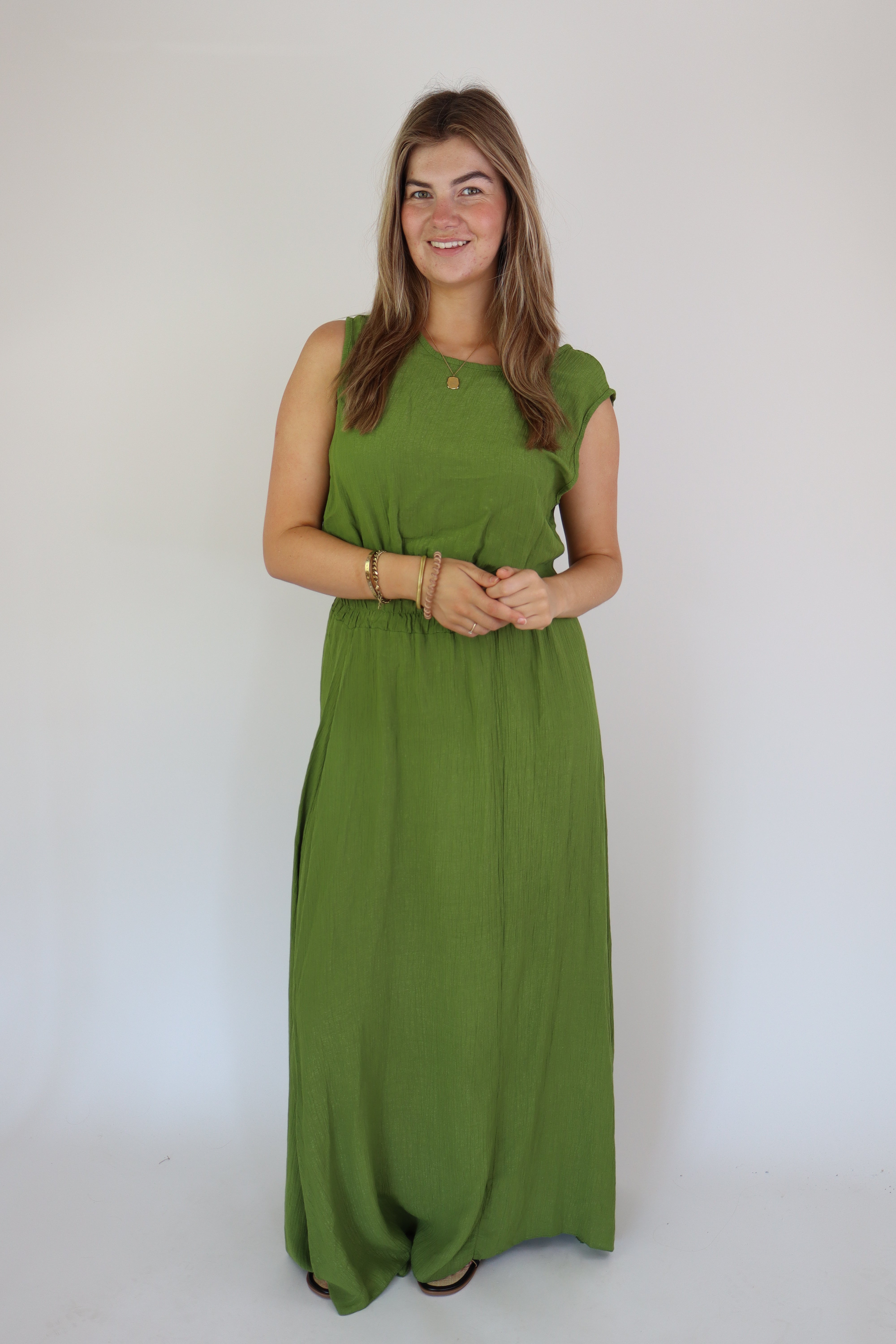 Summer Two Piece Set Green