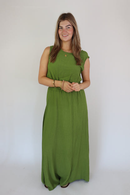 Summer Two Piece Set Green