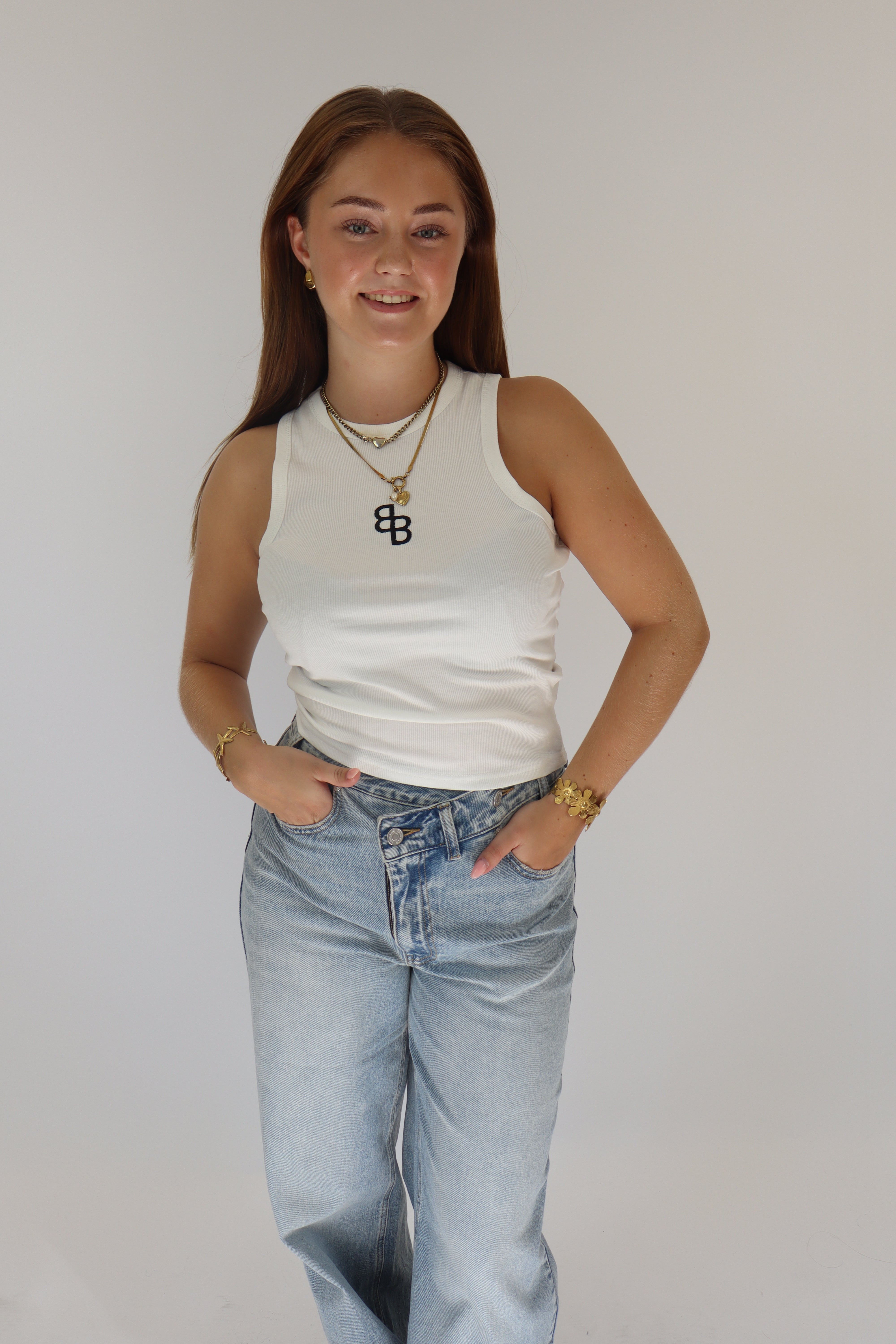 Britt Basic Top Wit