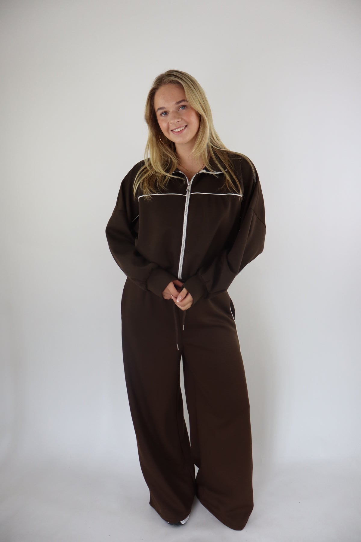 Christel Jogging Set Brown