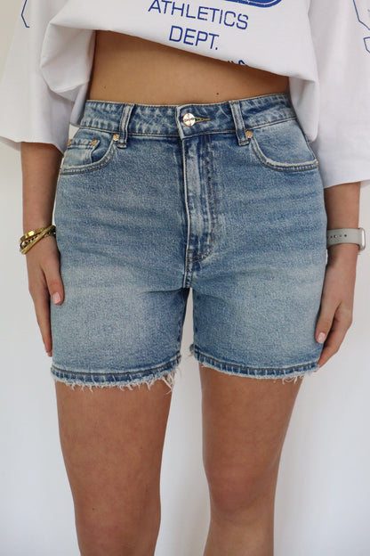 Evi Denim Shorts Dark Blue W3900