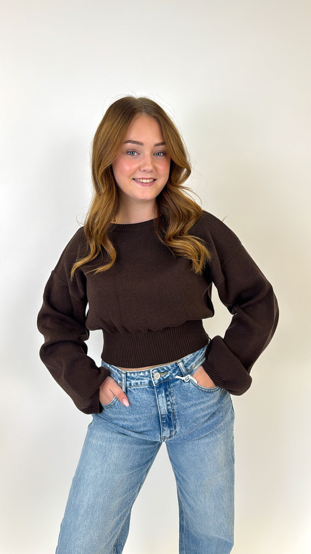 Sofia Sweater Brown