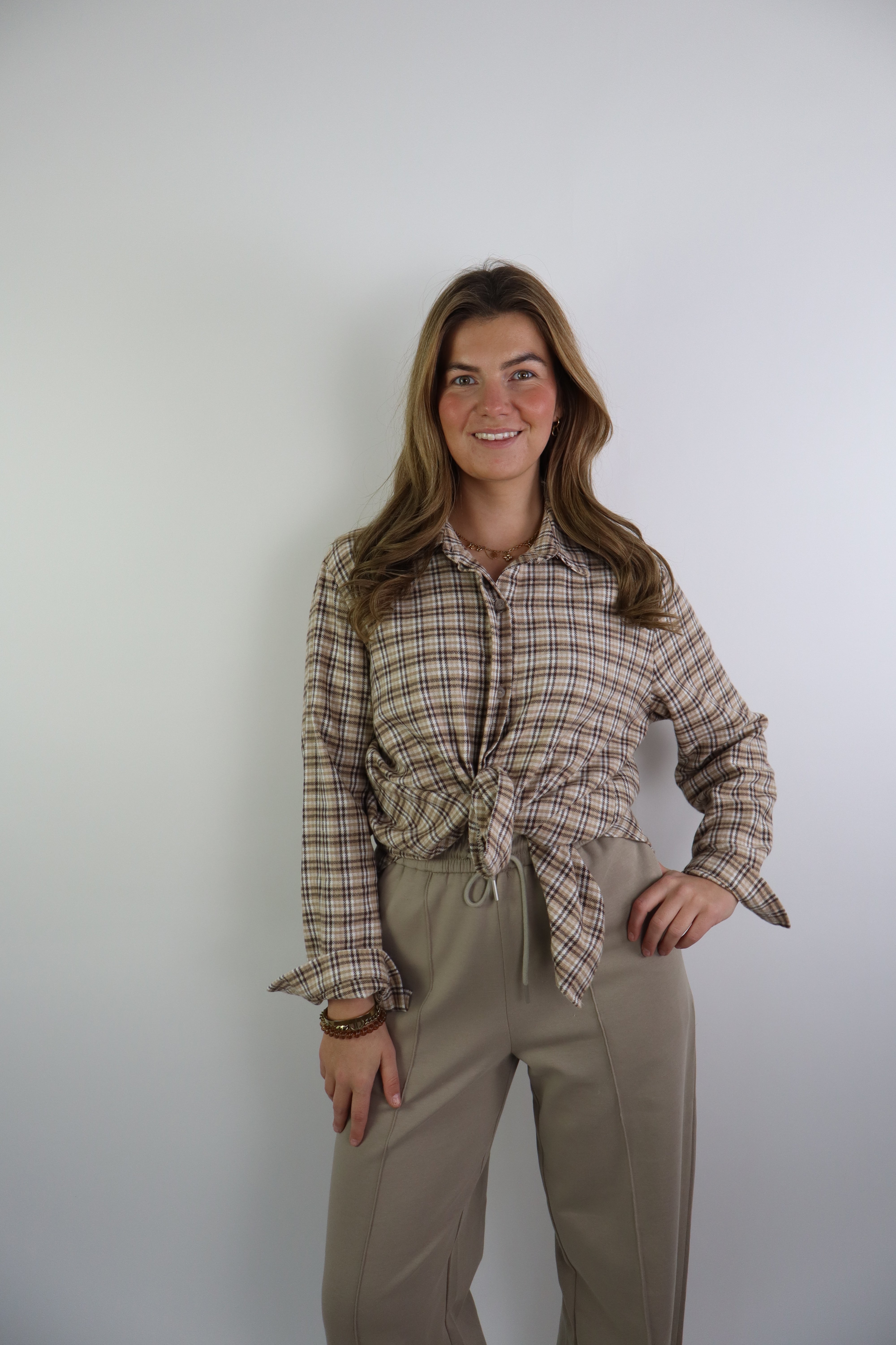 Marley Oversized Blouse Beige