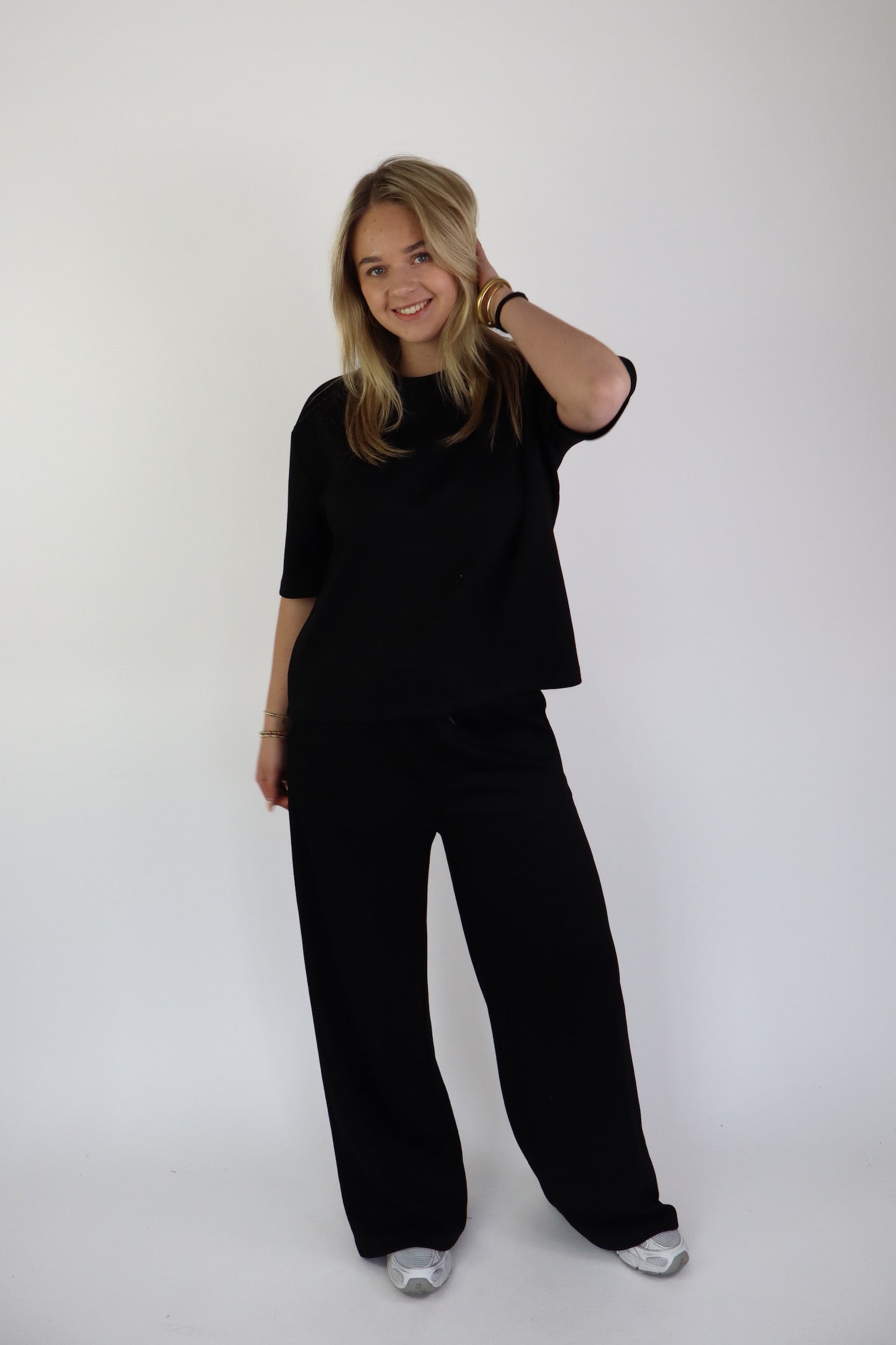 Yuki Two Piece Set Black