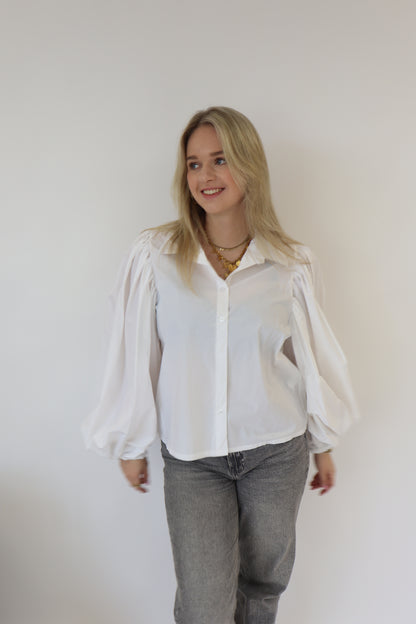 Mandy Blouse Wit