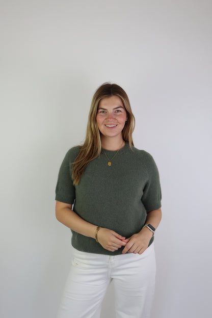 Alpaca Basic Top Army Green