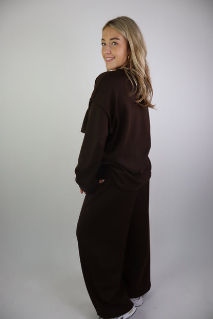 Elodie Comfy Set Brown