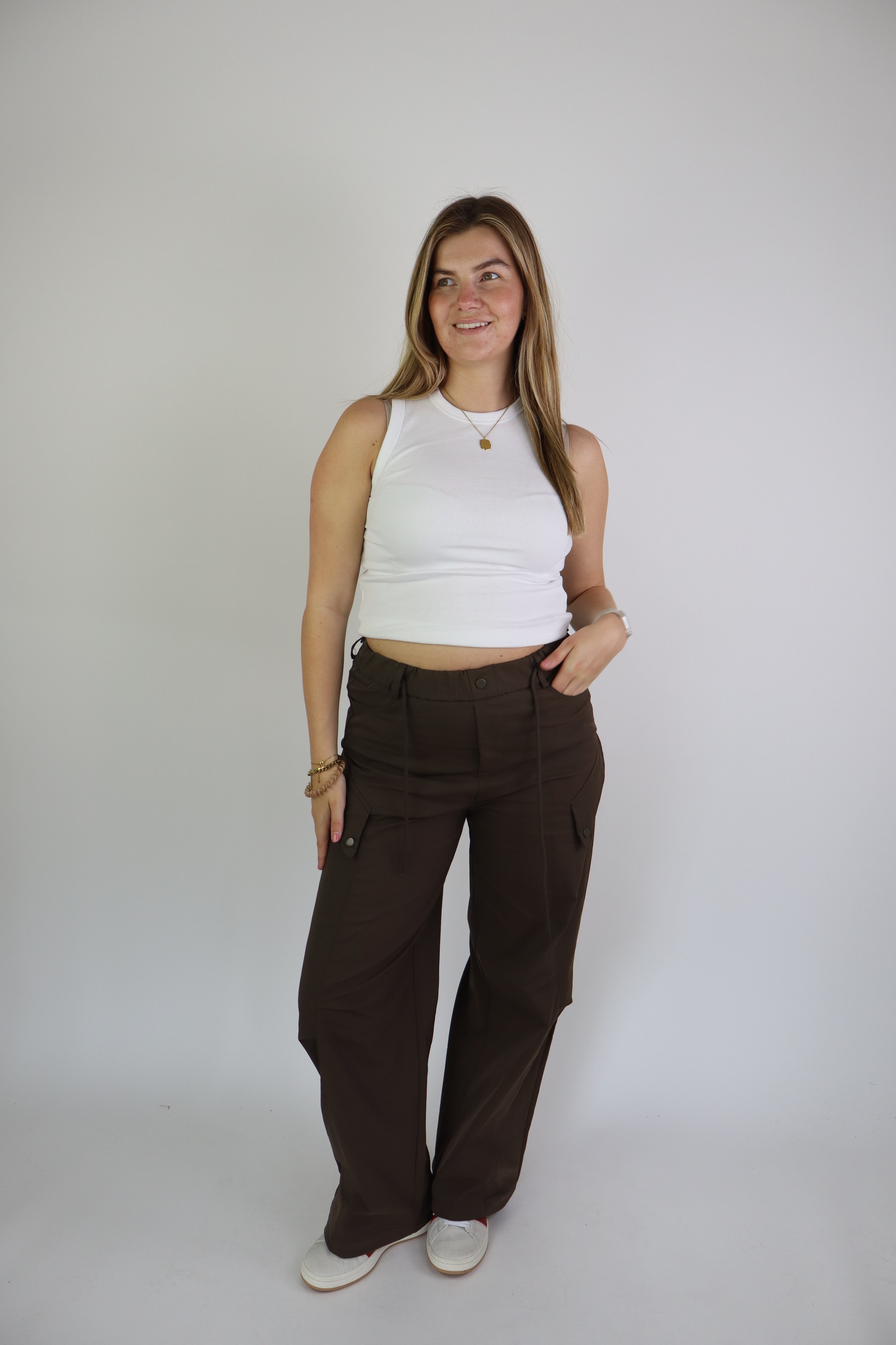 Sterre Cargo Pants Khaki