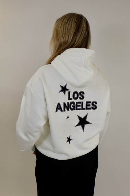 Los Angeles Hoodie White