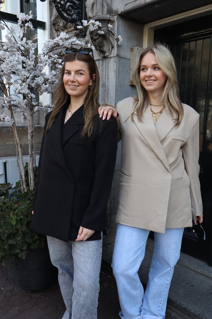 Lotje Oversized Blazer | Zwart 24763