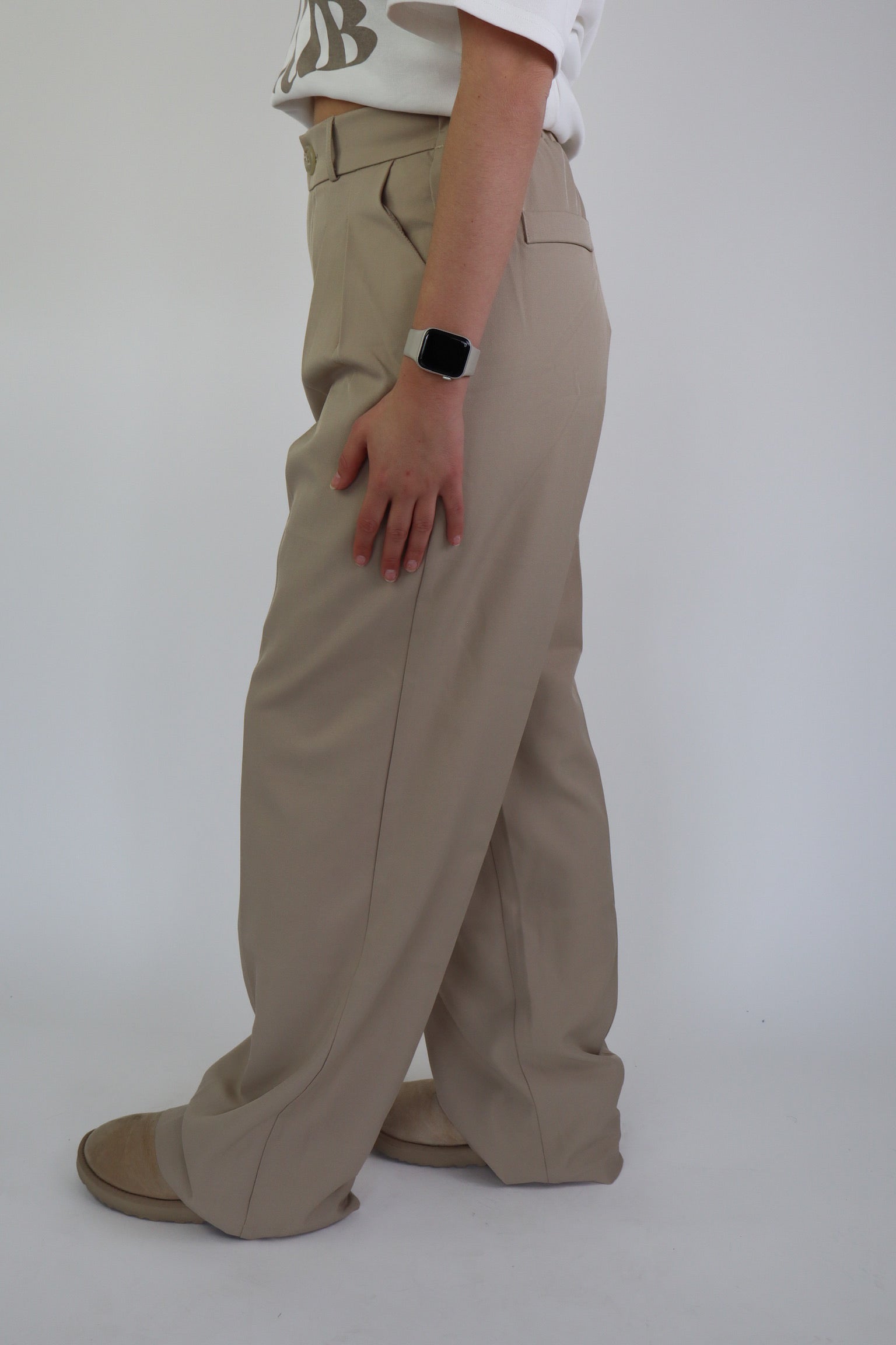 Emma Stretch Pantalon Beige