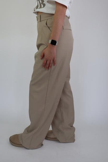Emma Stretch Pantalon Beige
