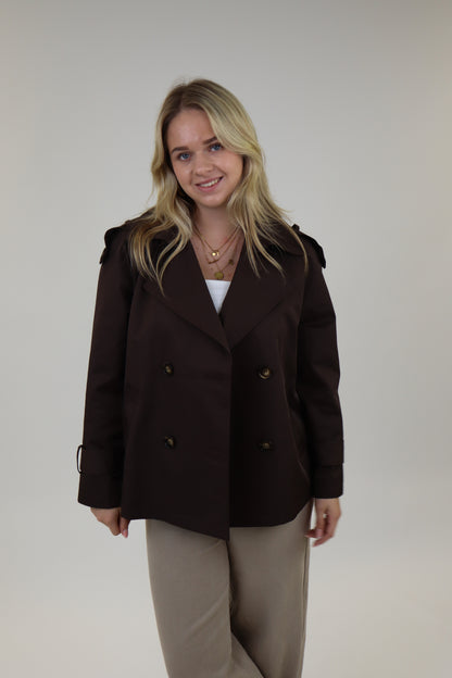 Maren Trench Coat | Brown 4215
