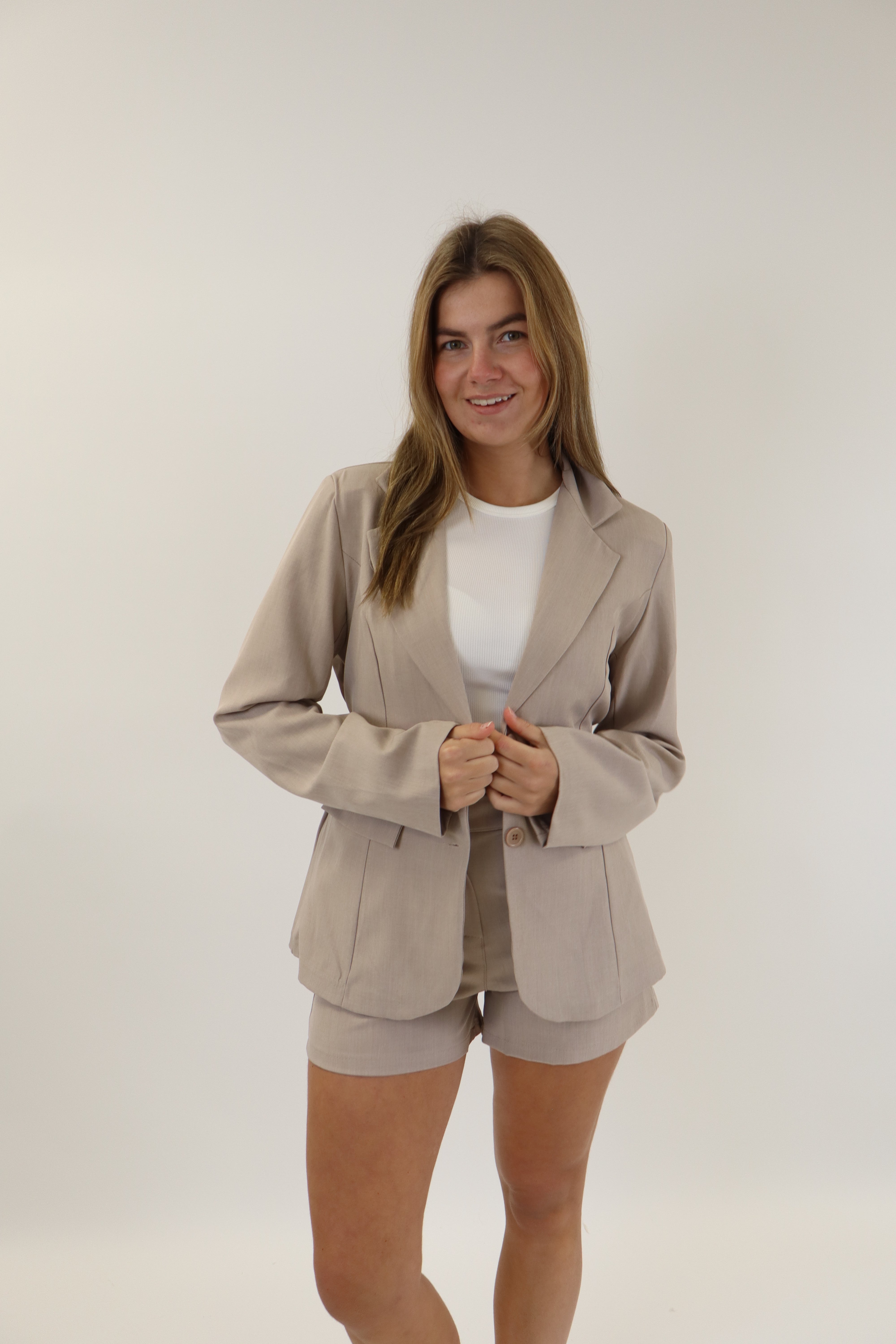 Solange Two Piece Set Taupe