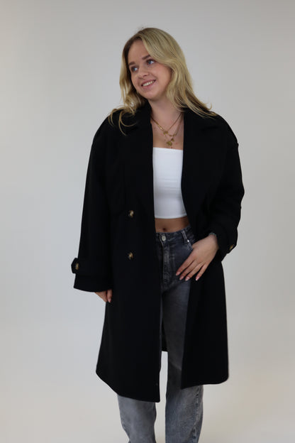 Benthe Trench Coat | Black