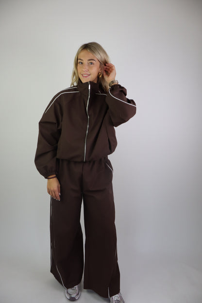 Anne Two Piece Set Brown