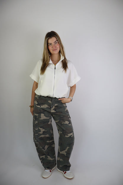 Ambika Caby Camouflage Jeans