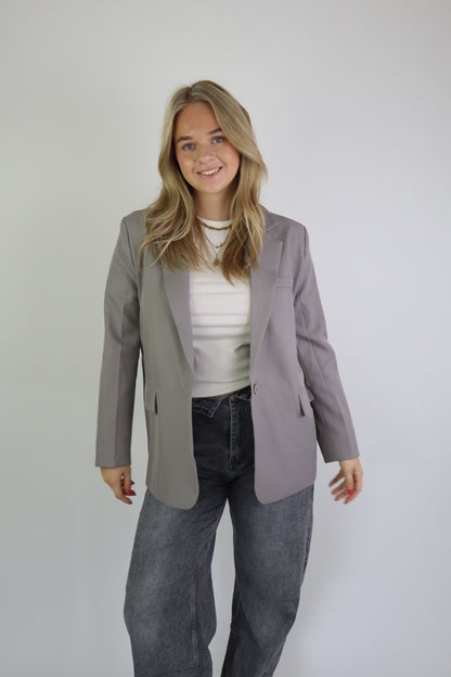 Bowie Blazer Grey