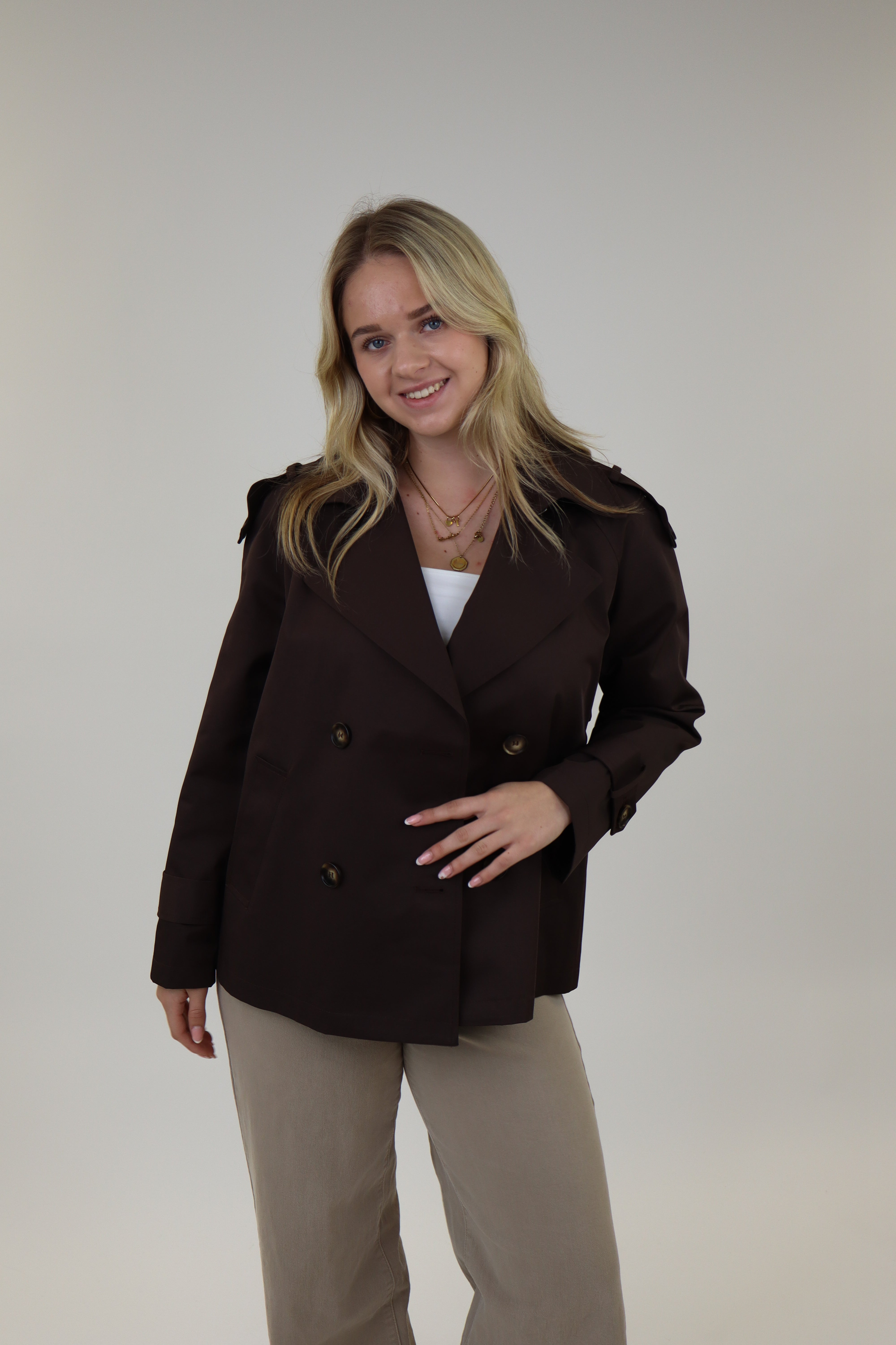 Maren Trench Coat | Brown 4215